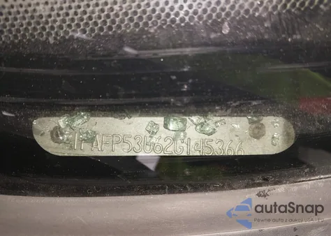 2002 Ford Taurus Se z USA, uszkodzony, nr VIN 1FAFP53U62G145366